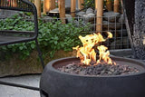 Modeno York 27 in. Contemporary Concrete Outdoor Fire Bowl - Kozy Korner Fire Pits