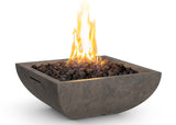 American Fyre Design 30" Bordeaux Petite Square Fire Bowl - Kozy Korner Fire Pits