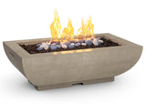 American Fyre Designs 30" Bordeaux Rectangle Fire Bowl - Kozy Korner Fire Pits