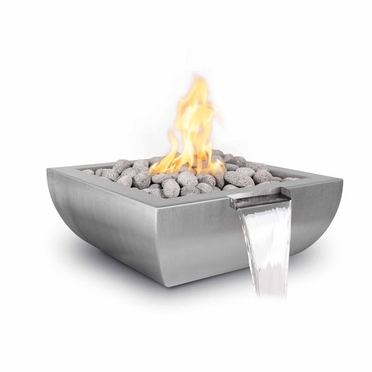 Avalon Stainless Steel Fire & Water Bowl - Kozy Korner Fire Pits