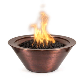 Cazo Hammered Copper Fire Bowl - Kozy Korner Fire Pits