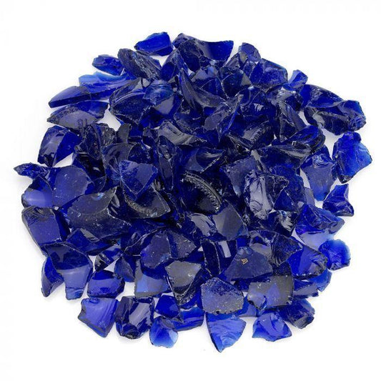 American Fire Glass 3/4" Recycled Fire Glass - Kozy Korner Fire Pits