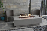 Elementi Granville 60 In. Linear Concrete Outdoor Fire Pit Table - Kozy Korner Fire Pits