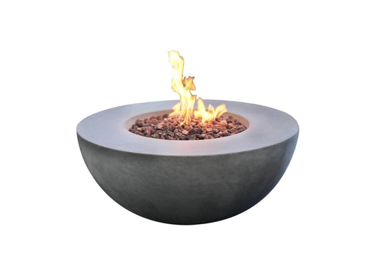 Modeno Roca 34 in. Concrete Outdoor Fire Table - Kozy Korner Fire Pits