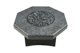 Oriflamme Blue Pearl Granite Propane Fire Table - Octagon - Kozy Korner Fire Pits
