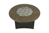 Oriflamme Cafe Imperial Granite Propane Fire Table - Round - Kozy Korner Fire Pits