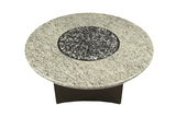 Oriflamme Santo Granite Propane Fire Table - Round - Kozy Korner Fire Pits