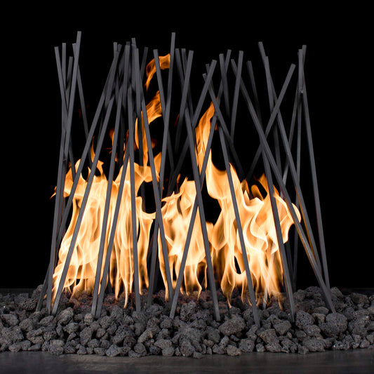 Milled Steel Fire Twigs - Kozy Korner Fire Pits